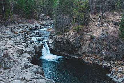 Lower McCloud River Falls