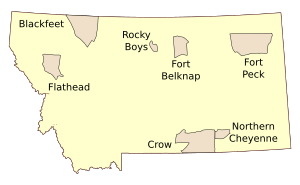 Montana Indian Reservations