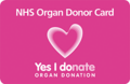 NHS Organ Donor Card