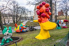 Niki de Saint Phalle at the Moderna Museet in Stockholm