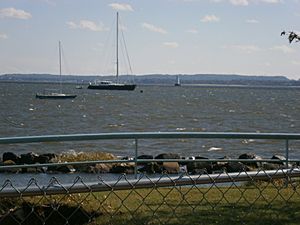 Perth Amboy waterfront Raritan Bay