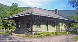 Phoenicia, NY, railroad station