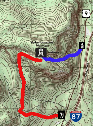 Poke-O-Moonshine USGS map