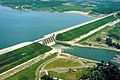 Red Rock Lake and Dam Iowa