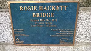 Rosie Hackett Plaque