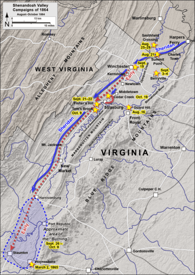 Shenandoah Valley August-October 1864