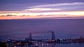 Sunrise over Aerial Lift Bridge