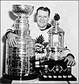 Turk Broda Stanley Cup-Vezina Toronto Maple Leafs goaltender