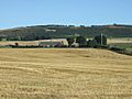 View to Mormond Hill White Horse figure - geograph.org.uk - 235788