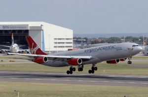 Virgin Atlantic A340-300 G-VHOL LHR 2003-6-12