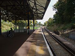 West Sutton stn look north.JPG