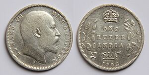 1 Indian rupee (1905)