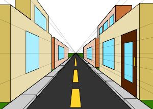 1 point perspective