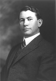 Alben Barkley, photo portrait upper body, 1913