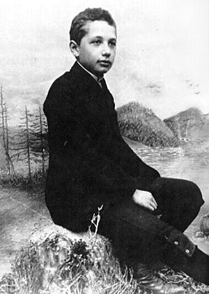 Albert Einstein as a child