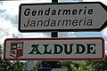 Aldudes Panneau