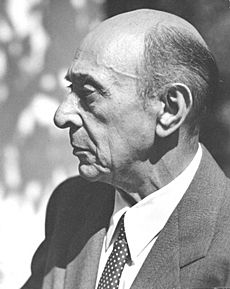 Arnold Schoenberg la 1948