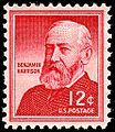 Benjamin Harrison 1959 Issue-12c