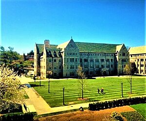 Boston College Campus Green