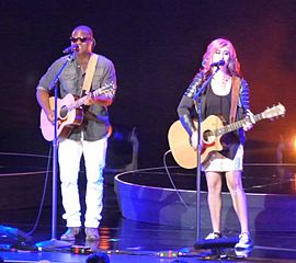 C.J. Harris and Jessica Meuse