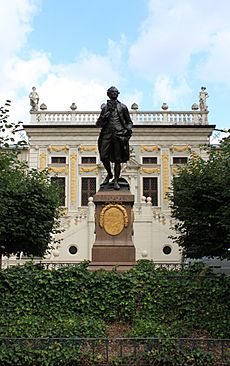 Goeothe Denkmal Leipzig