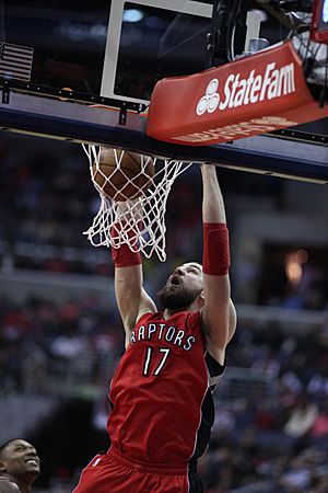 Jonas Valančiūnas (Toronto at Washington 04.26.15)