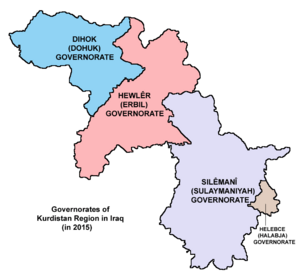 Dohuk Governorate within Kurdistan Region