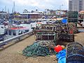 Lobster Pots, Bridlington - geograph.org.uk - 506608