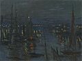 Monet - the-port-of-le-havre-night-effect