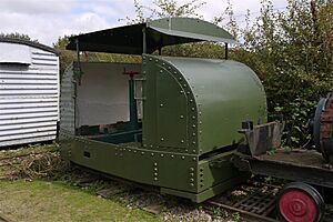 Motor Rail Simplex Armoured Diesel Engine 2ft Gauge. Irchester Narrow Gauge Railway Museum - Flickr - mick - Lumix