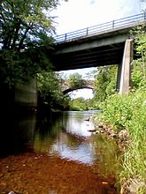 Old and New Ramhill Bridges, Castle Douglas, Kirkcudbrightshire, Scotland