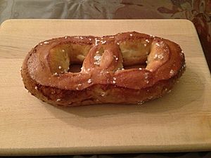 Philly style pretzel