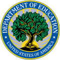 Seal of the United States Department of Education.svg