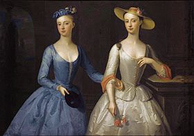 Sophia and Charlotte Fermor, attributed to Enoch Seeman