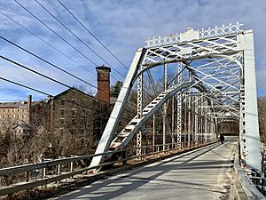 Stuyvesant Falls bridge and mill