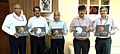 The Chairman, ISRO, Shri A.S. Kiran Kumar releasing the Mars Atlas on the occasion of the completion of one year of Mars Orbiter Mission in Orbit, in Bangalore. The Scientific Secretary, ISRO, Dr. Y.V.N. Krishnamoorthy