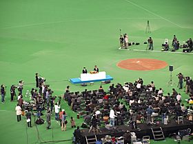 Yu Darvish press conference 2012 (1)