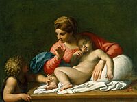 Annibale Carracci Madonna del silienzio