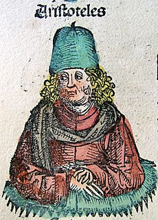 Aristotle in Nuremberg Chronicle