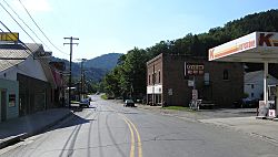 Main Street (PA 607) in Austin, September 2007