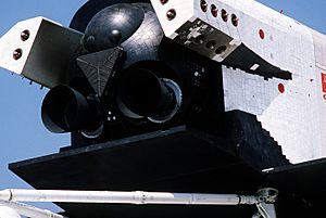 Buran partial rear view (Le Bourget 1989)