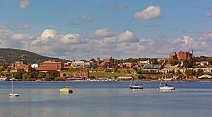 Downtown Newburgh from Beacon