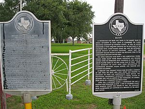 Egypt TX Historic Markers