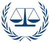 Official logo of International Criminal CourtCour pénale internationale  (French)المحكمة الجنائية الدولية  (Arabic)国际刑事法院  (Chinese)Международный уголовный суд  (Russian) Corte Penal Internacional  (Spanish)