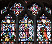 Kingston, All Saints church, north clerestory window.jpg