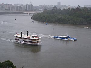 Kookaburra Queen and CityCat