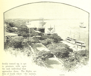 Lagos, from 1892 book The Story of Africa and its Explorers