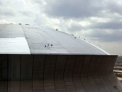 Louisiana Superdome damage repair