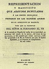 Manifiesto de los Persas