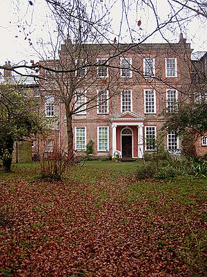 Old Hall, the old mansion façade, west facing - geograph.org.uk - 639887